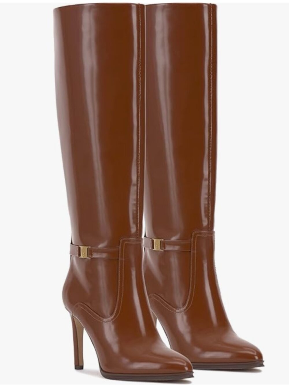 Leather Skylie Boots by Vince Camuto (Whiskey color)